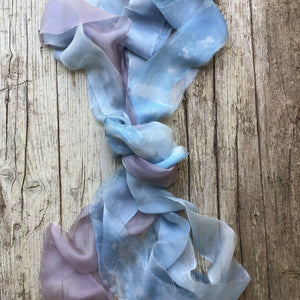 Bunch of Silk Chiffon Ribbons