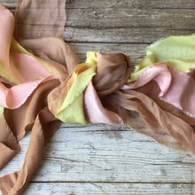 Load image into Gallery viewer, Bunch of autumn silk ribbons